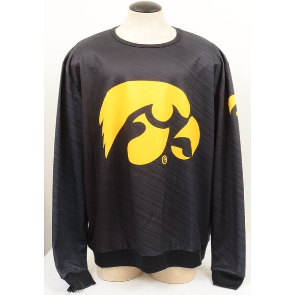 University of Iowa Hawkeyes Men's 2XL Pullover Crew Neck Jersey NWT College - Picture 1 of 10